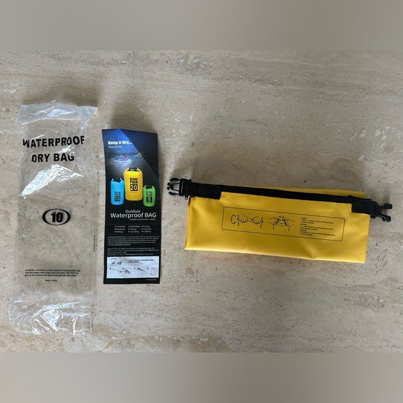 Dry Bag Waterproof for Women Men,10L Rolled Lightweight Dry Storage Bag Backpack - Picture 9 of 12